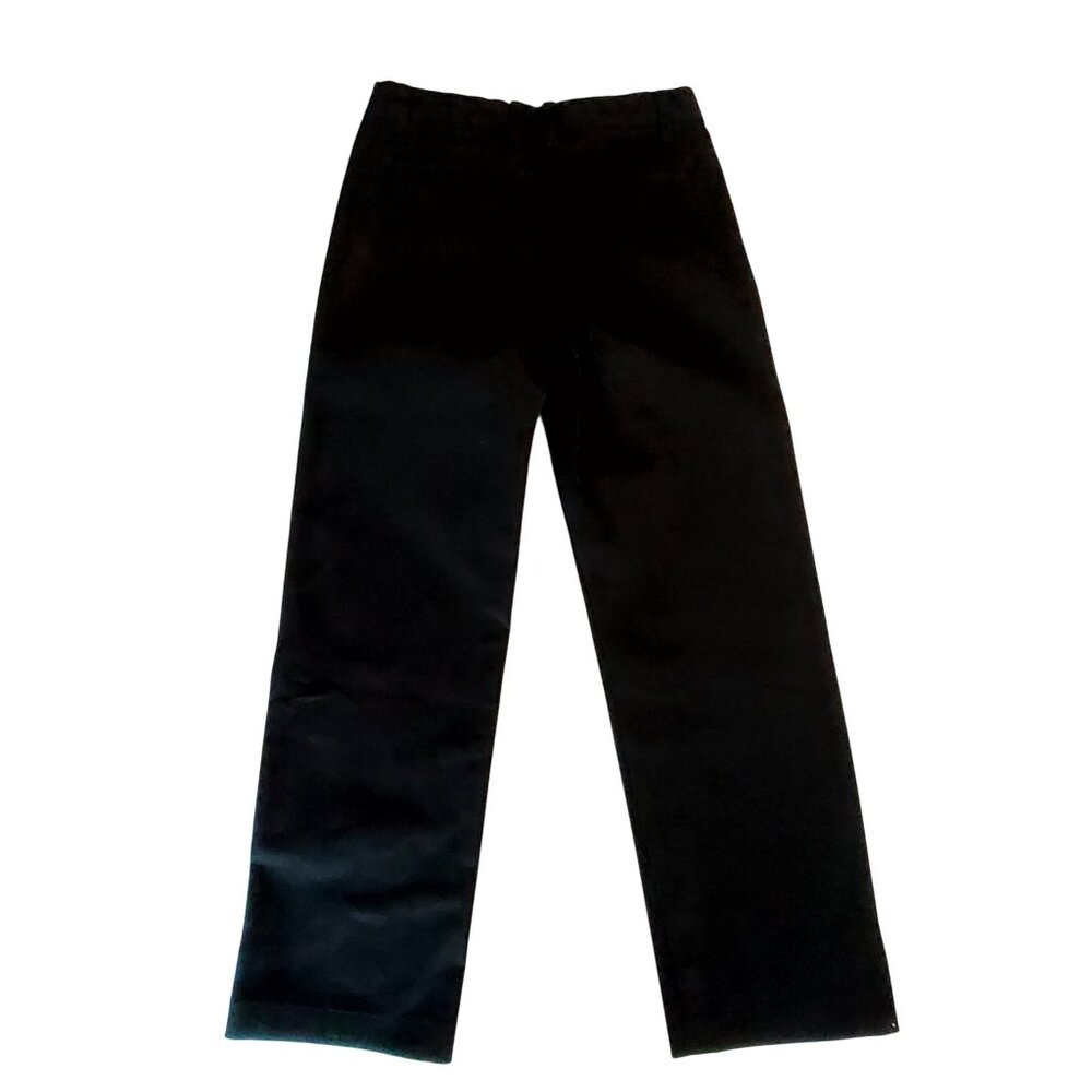 Cat & Jack Reinforced Knee Black School Uniform Stretch Pants 10 Straight Leg - Picture 2 of 12